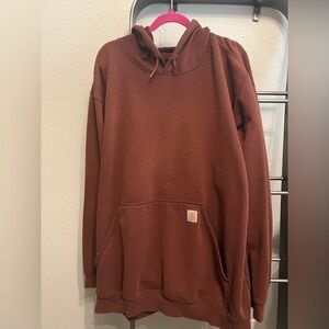 Carhartt Men’s 3XL Tall rust colored hoodie